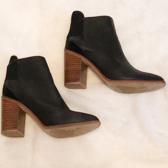 ASOS Shoes - Solsana ankle wooden chunk heel boots